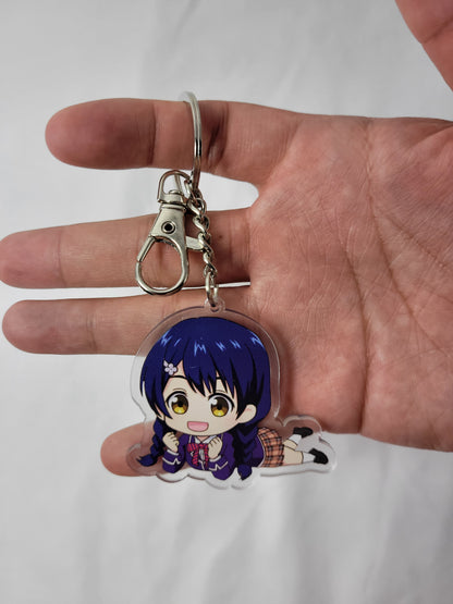 Megumi Food Wars Keychain