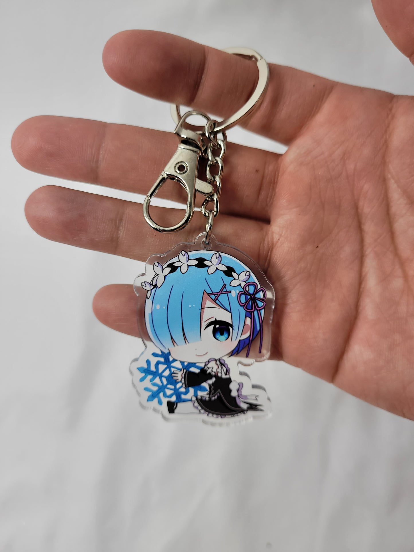 Rem Re:Zero Keychain