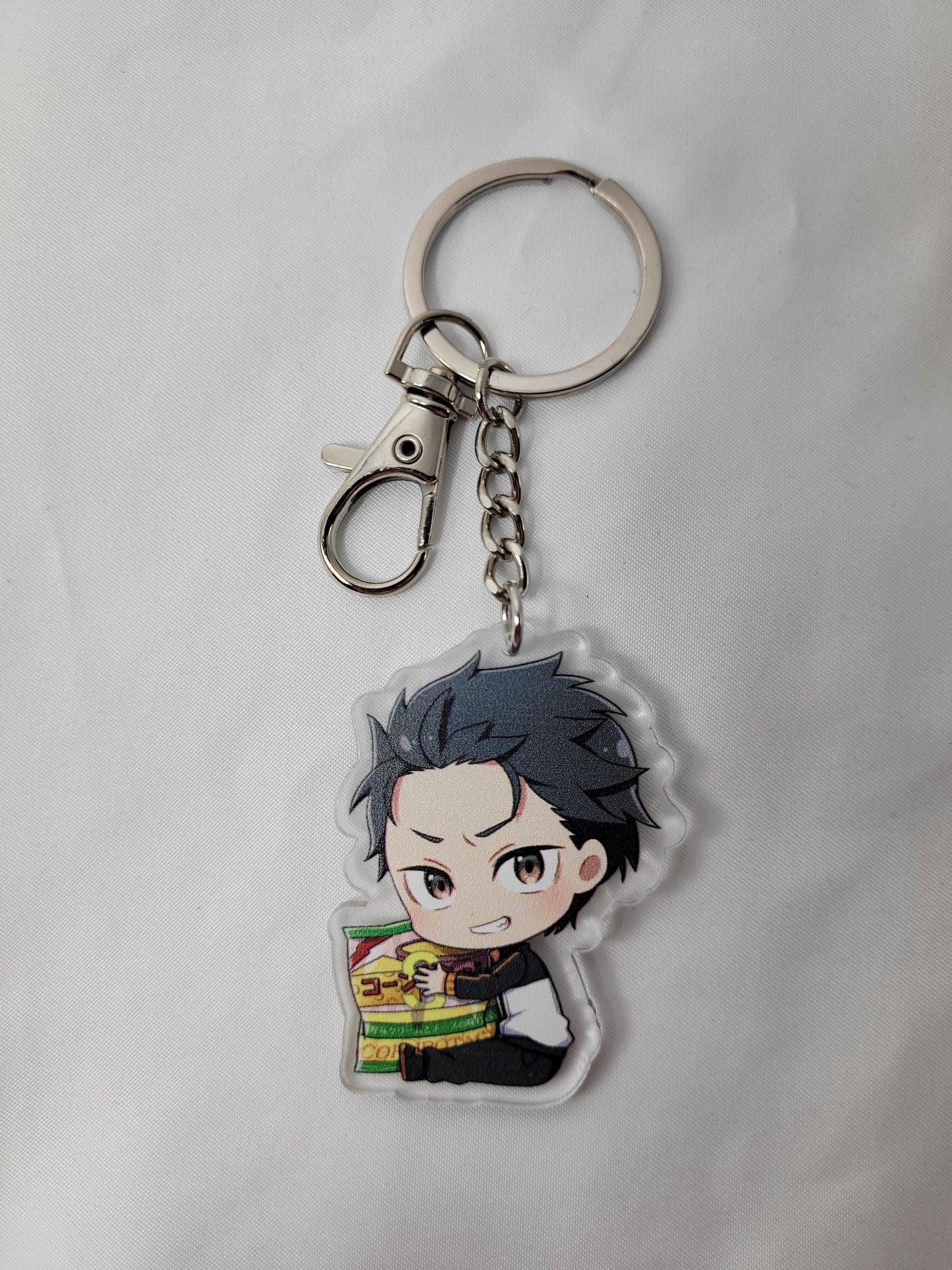 Subaru Re:Zero Keychain