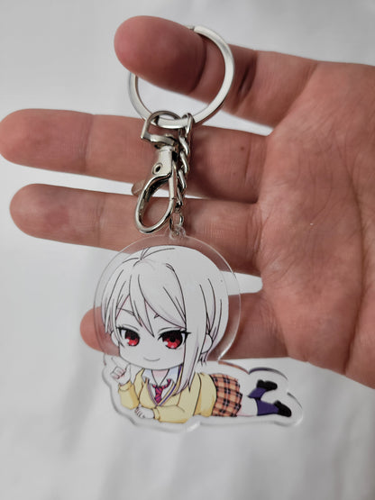 Alice Food Wars Keychain