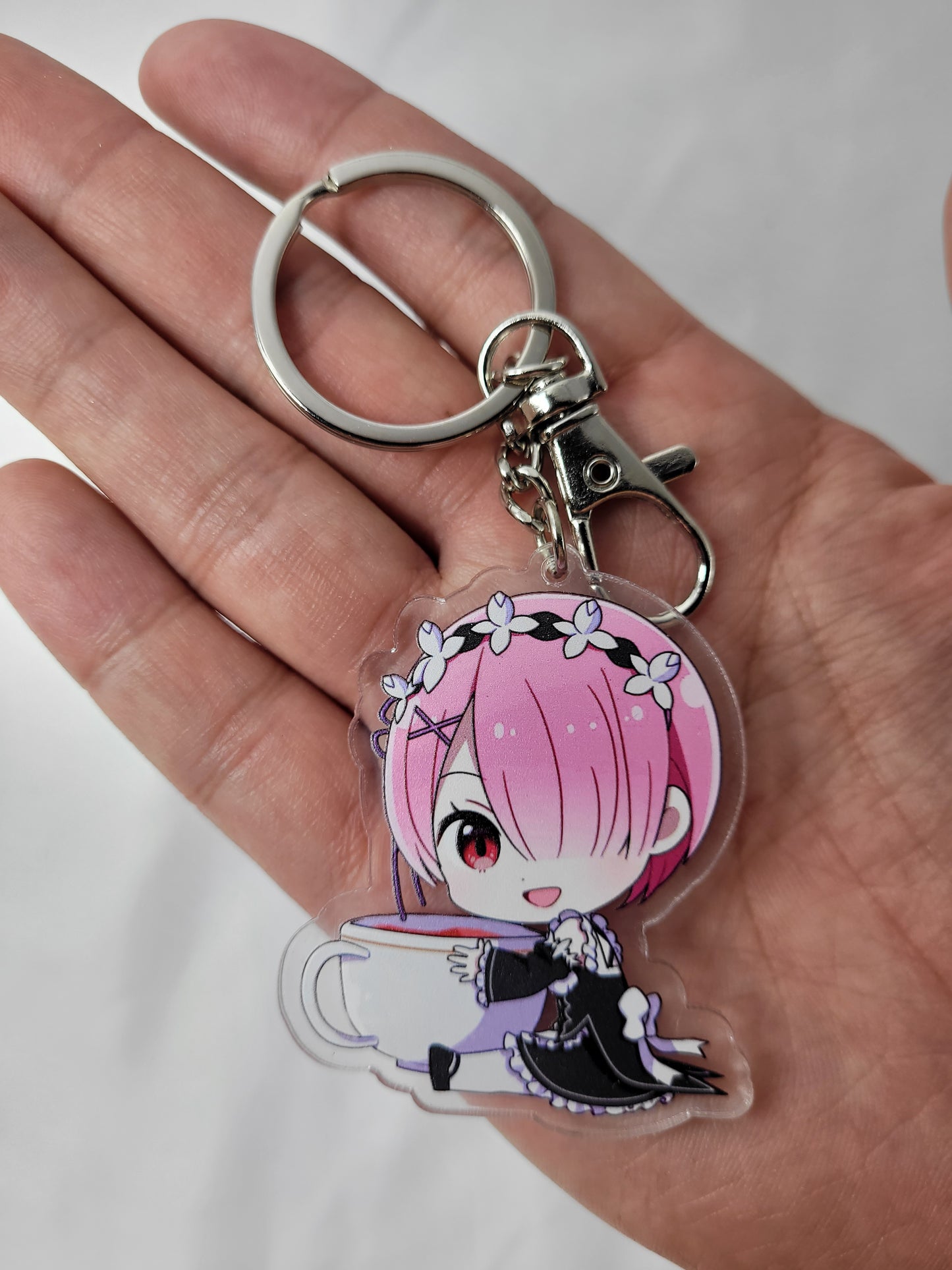 Ram Re:Zero Keychain