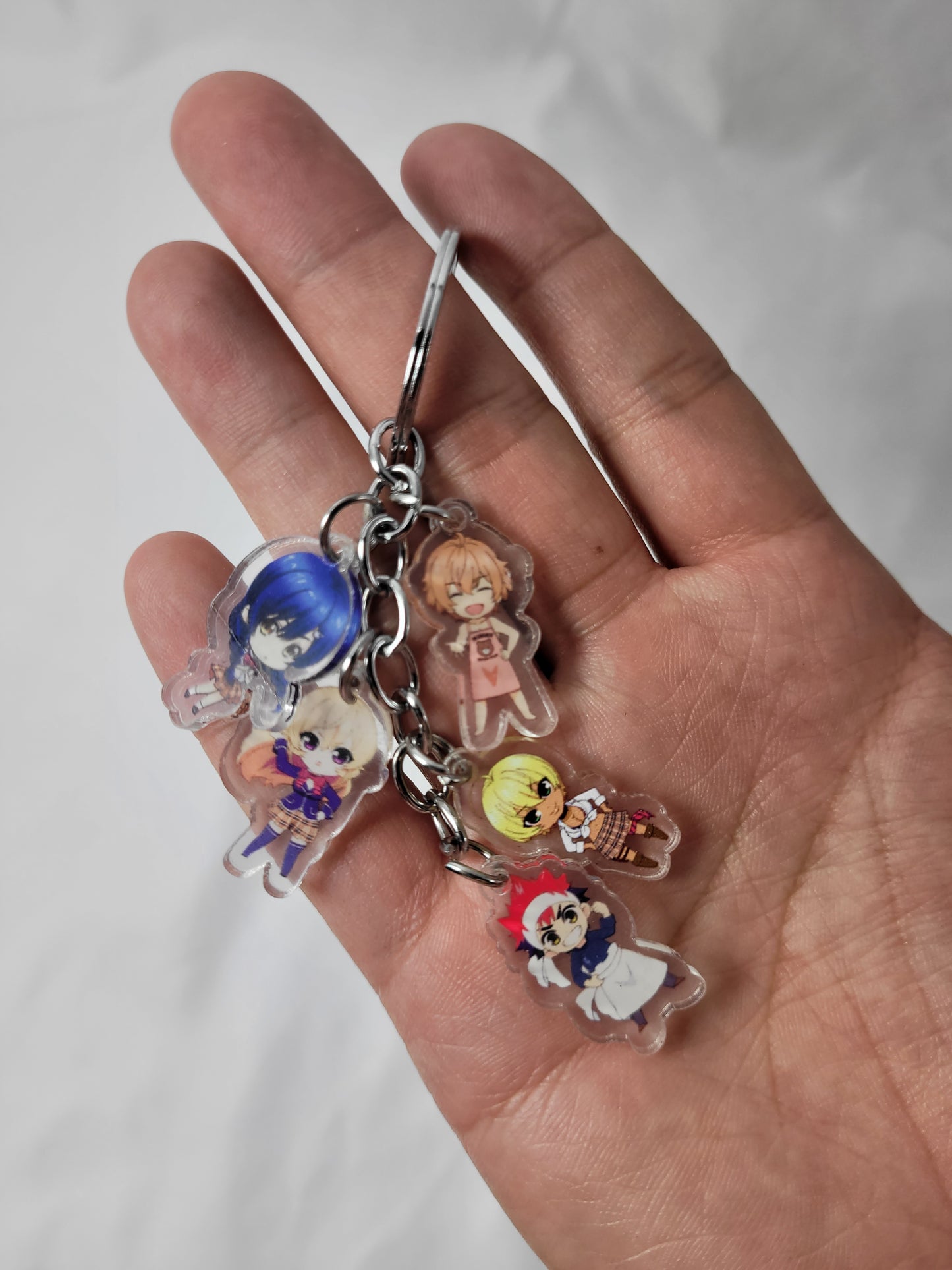 Food Wars Set Keychain