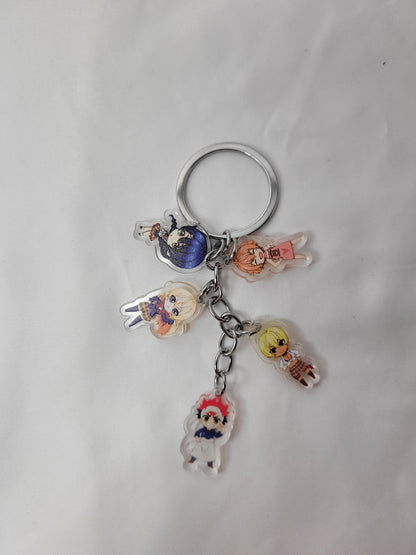 Food Wars Set Keychain