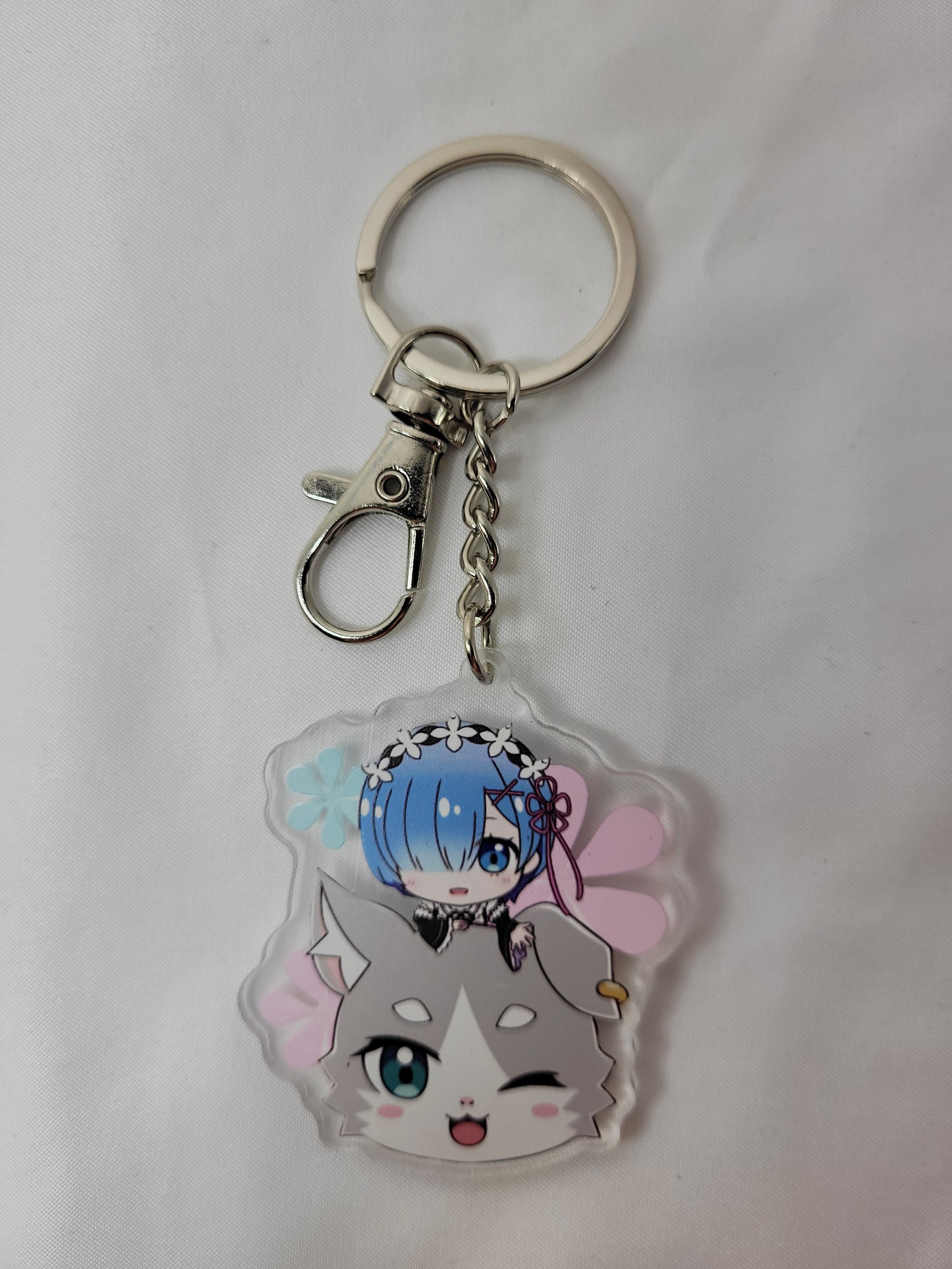 Rem Re:Zero Keychain