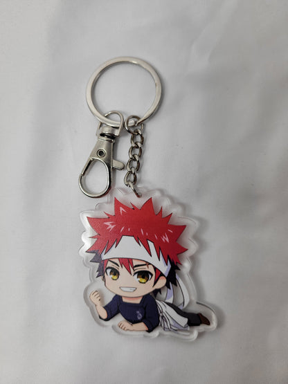 Soma Food Wars Keychain