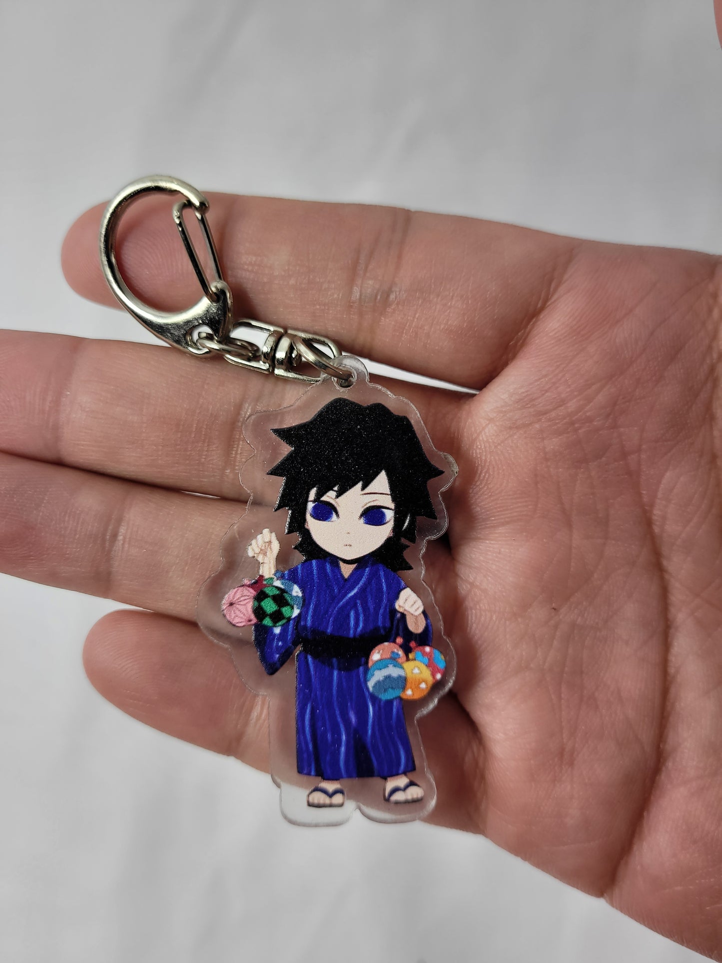 Giyuu Demon Slayer Keychain