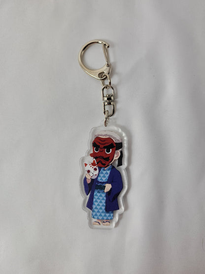 Urokodaki Demon Slayer Keychain