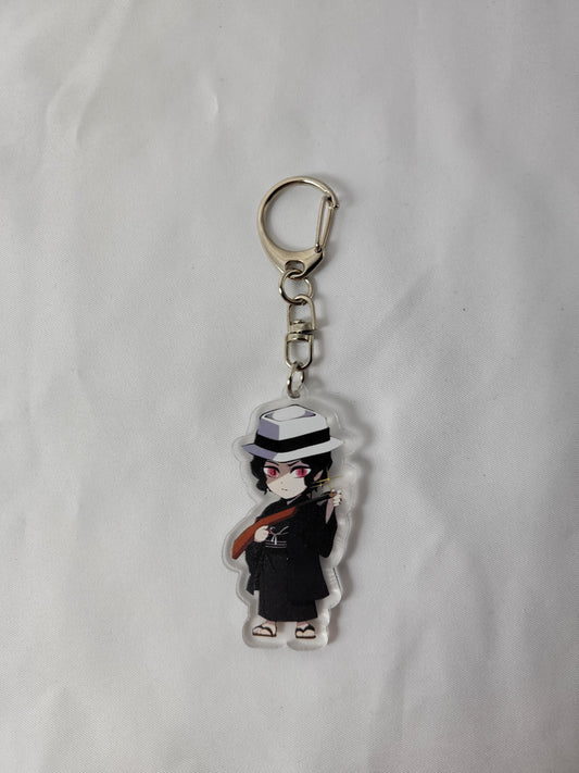 Muzan Demon Slayer Keychain