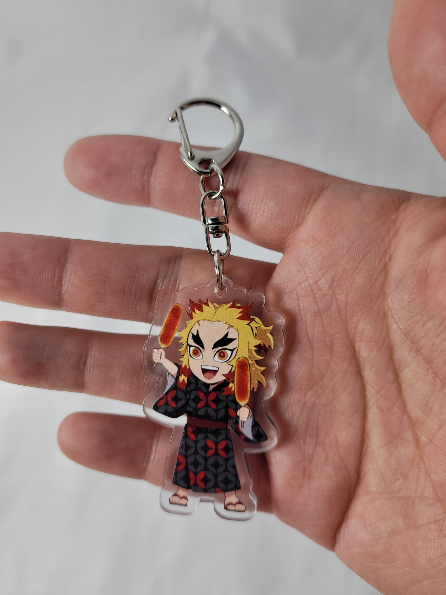 Rengoku Demon Slayer Keychain