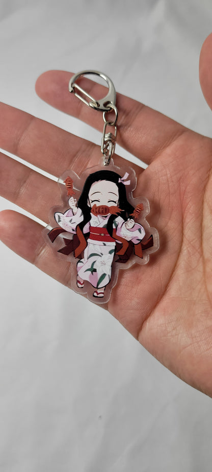 Nezuko Demon Slayer Keychain