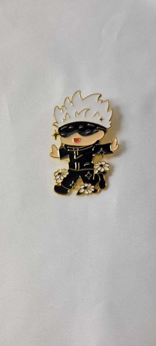 Gojo Jujutsu Kaisen Brooch