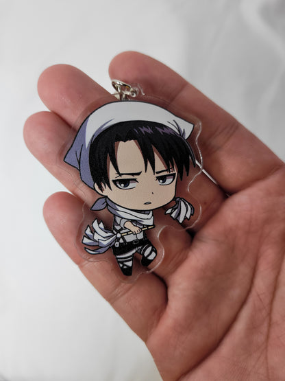 Levi Attack on Titan Keychain