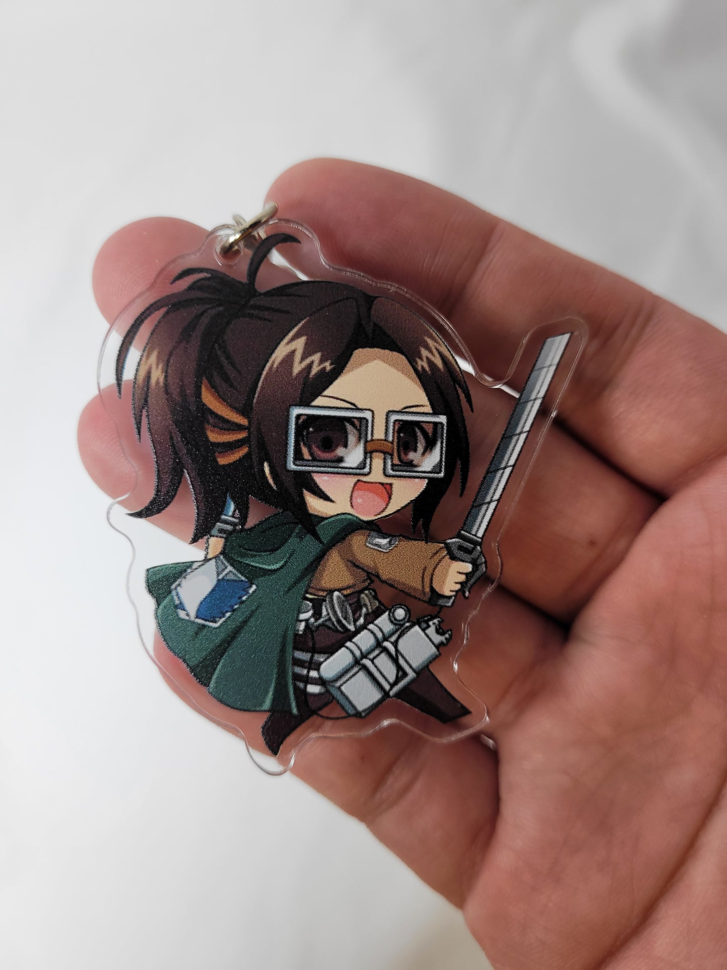 Sasha Attack on Titan Keychain