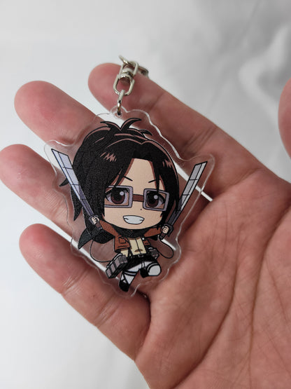 Sasha Attack on Titan Keychain