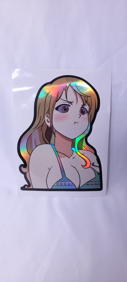 One Piece Waifu Stickers