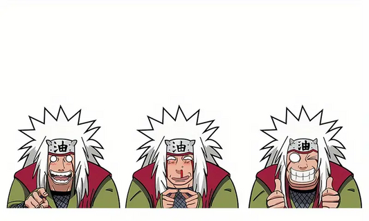 Jiraiya Naruto 3D Lenticular Sticker